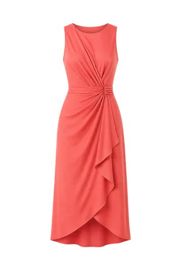 Uploaded coral dress