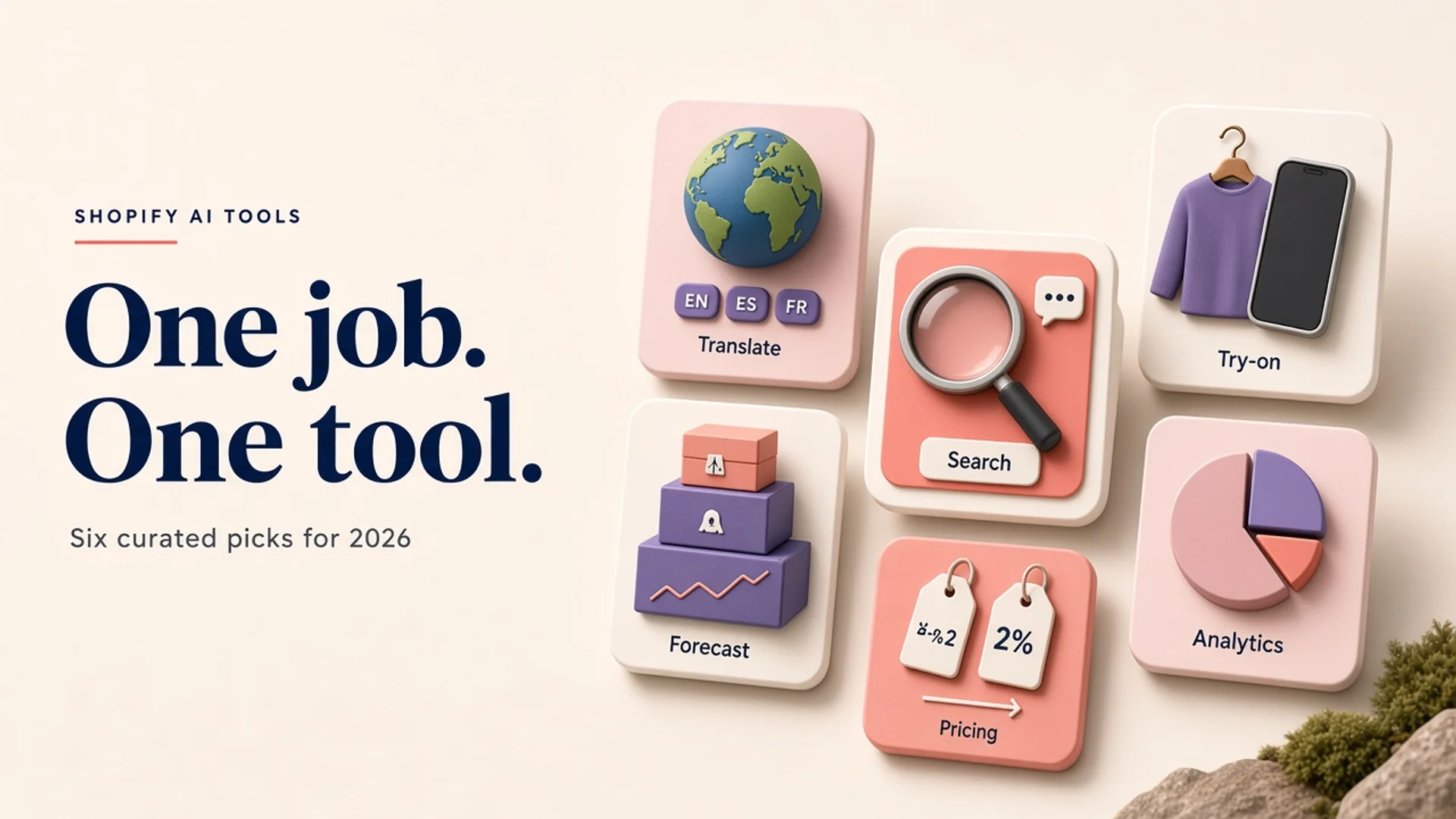 Best AI tools for Shopify in 2026 across storefront and operations categories